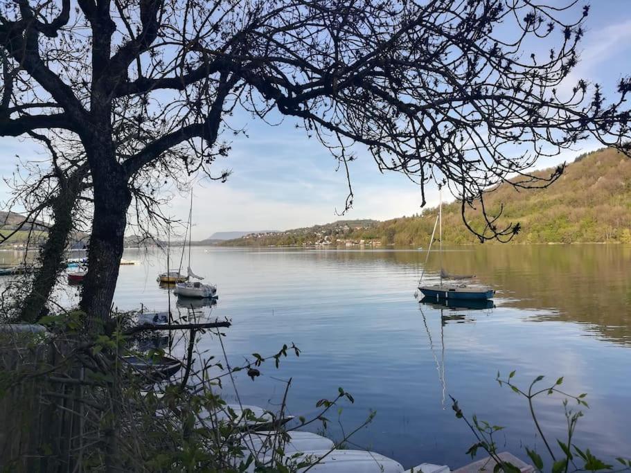 Escapade A La Campagne Lägenhet Charavines Exteriör bild